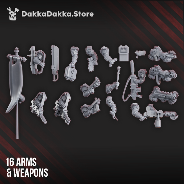The Phaeton Special Forces Vanguard - Phaeton Special Forces Master Squad (Build Kit) by Dakka Dakka