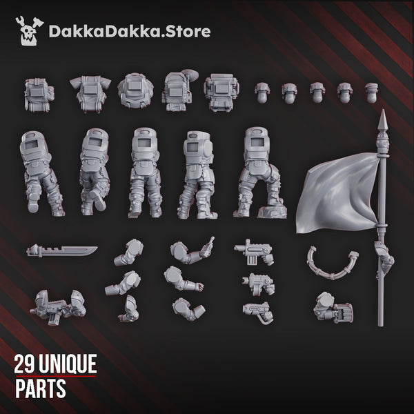 The Phaeton Vanguard - The Phaeton Lead squad (Build kit) by Dakka Dakka