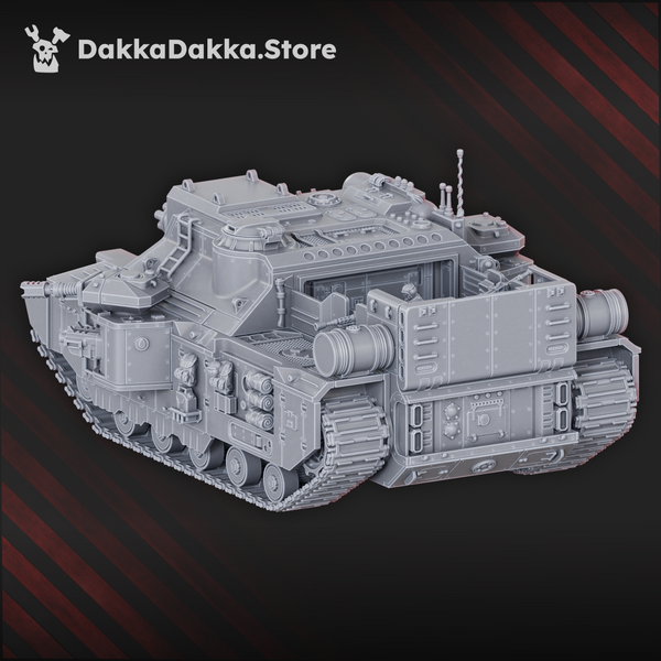 The Alcat Rats Penal Vanguard - Superheavy Tank Gorgodon G-6 by Dakka Dakka