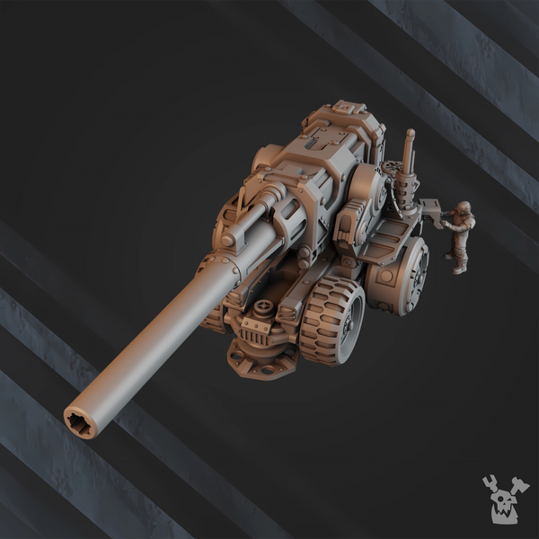 Regius Guard - Heavy Artillery  Mount with Earthquaker Cannon & Gorgon Siege Gun by Dakka Dakka
