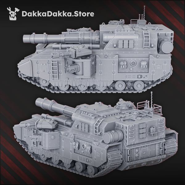 The Alcat Rats Penal Vanguard - Superheavy Tank Barboudon B-5 by Dakka Dakka