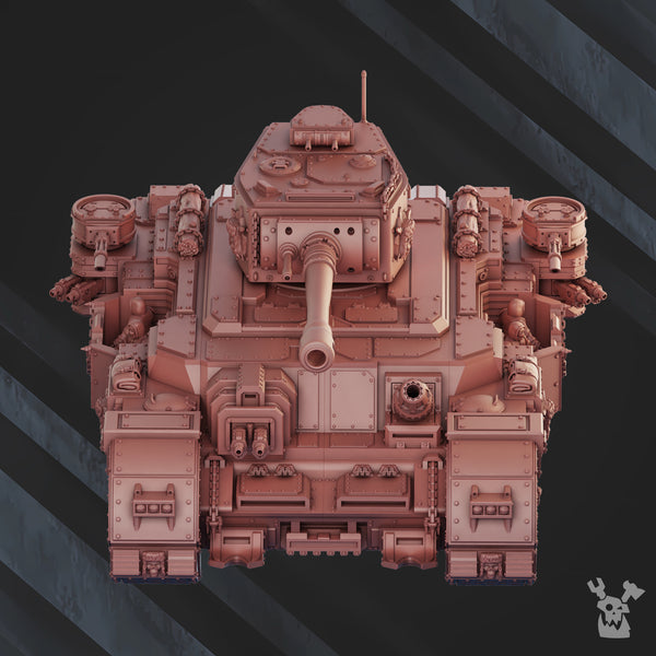 Frostborn Division - Iron Curtain Great Tank by Dakka Dakka