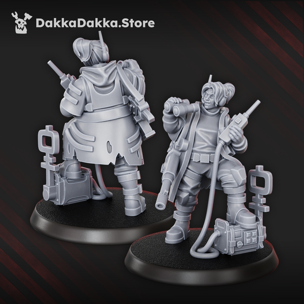 The Alcat Rats Penal Vanguard - The Alcat Rats Master Squad (Preassembled) by Dakka Dakka