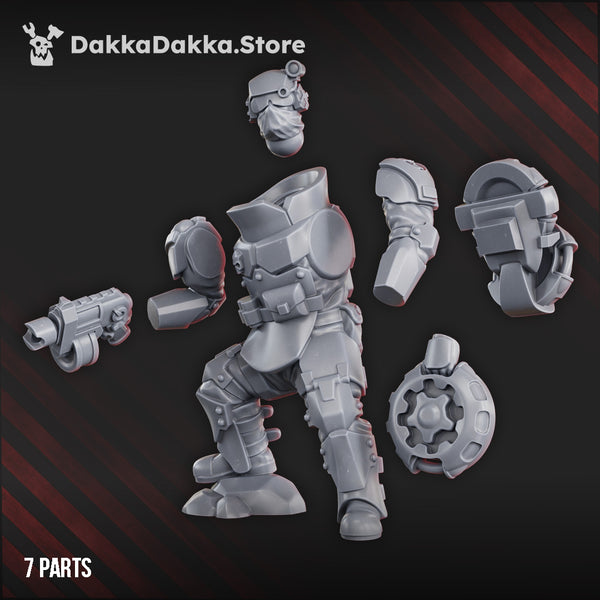 Cosmic Harvester Cult - CHC Heroic Rebel by Dakka Dakka