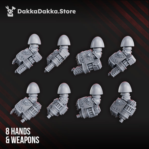 Fire Lizards - Dragon Armor Squad (Build Kit) by Dakka Dakka