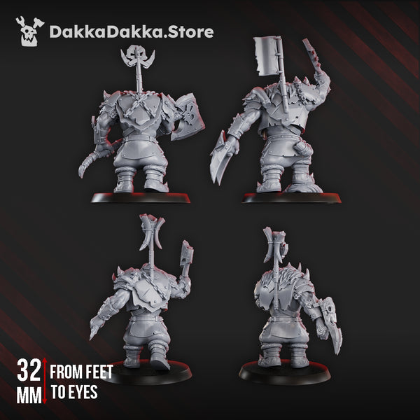Green Porkaz Horde - Poraz Grorks (Build Kit) by Dakka Dakka