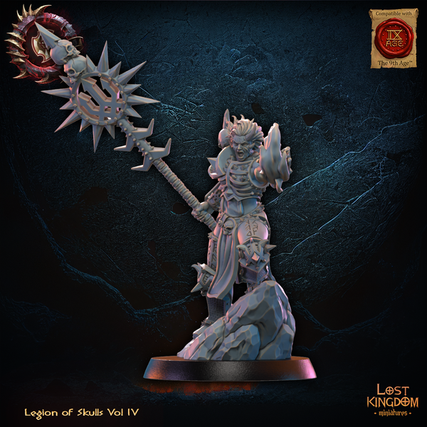 Warriors of the Dark Gods (Legion of Skulls)  - Skull Chosen Sorceress   Unit by Lost Kingdom Miniatures