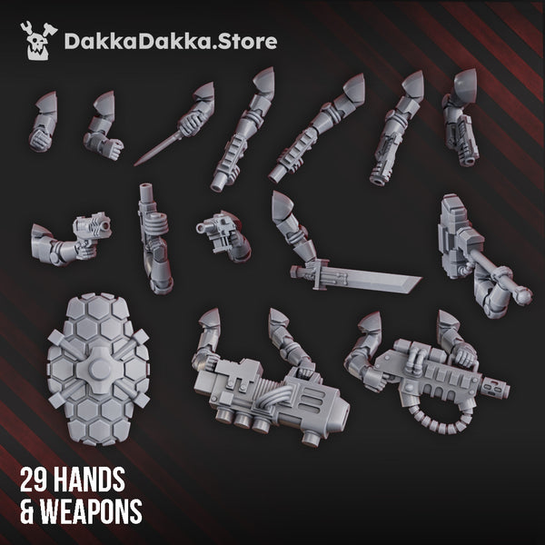 Rock Head Gangs - Doomsday Lab Killers (Build Kit) by Dakka Dakka