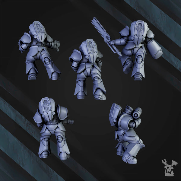 Citadel Vanguard - Knights of the Great Gates(Build Kit) by Dakka Dakka