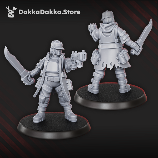 The Alcat Rats Penal Vanguard - The Alcat Rats Master Squad (Preassembled) by Dakka Dakka