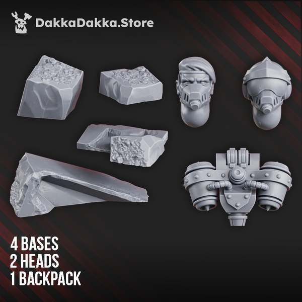 The Phaeton Special Forces Vanguard - Phaeton Special Forces Unit (Build Kit) by Dakka Dakka