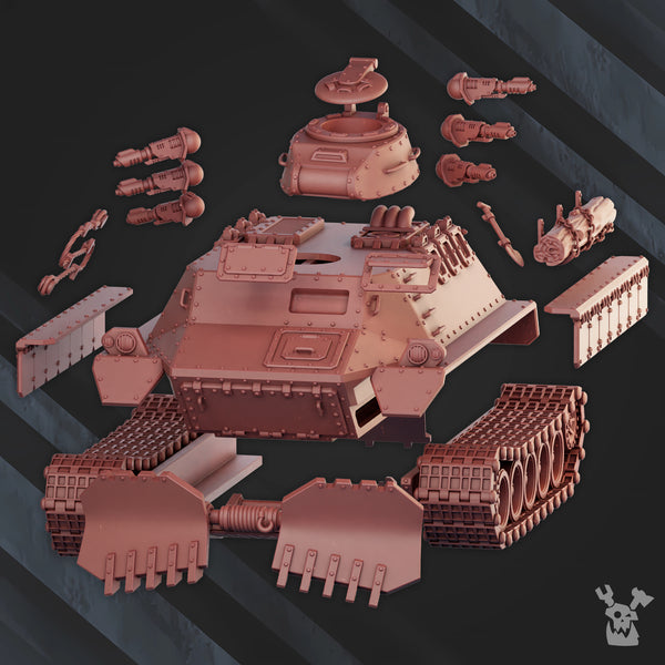 Frostborn Division - Arctic Hammer APC by Dakka Dakka