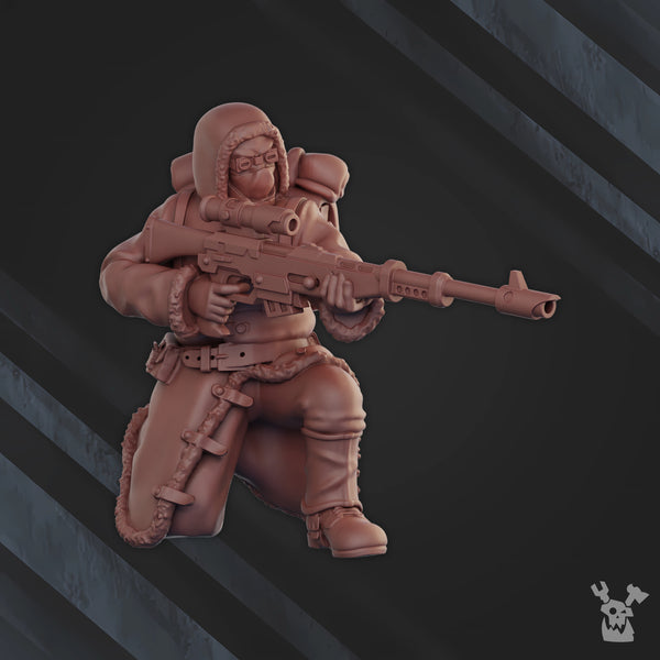 Frostborn Division - Sniper Squad by Dakka Dakka