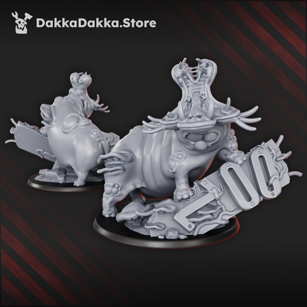 Agglomerate of Sector Gribabos (ASG) - Infected Beast Squad by Dakka Dakka