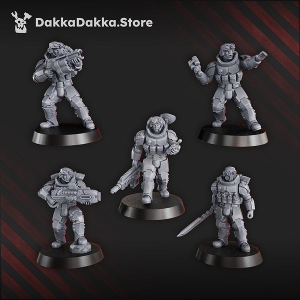 The Phaeton Vanguard - The Phaeton Tactical Squad by Dakka Dakka