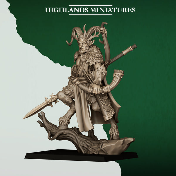 Feral Elves - Feral Faunus  Unit by Highlands Miniatures