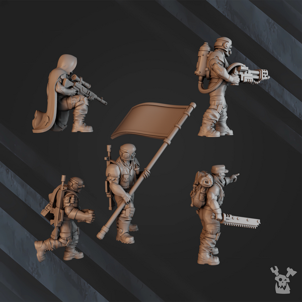Regius Guard - Green Hell Division Lead Detachment by Dakka Dakka