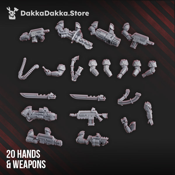 The Phaeton Vanguard - The Phaeton Tactical Squad (Build Kit) by Dakka Dakka