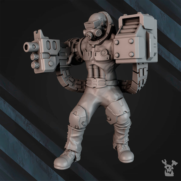 Imperial Guard - Paraklet Servo Squad by Dakka Dakka