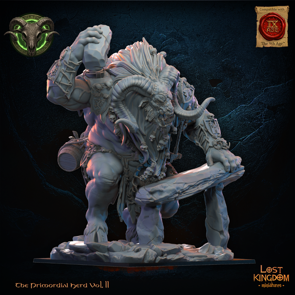 The Primordial Herd - Gentilak  Unit by Lost Kingdom Miniatures