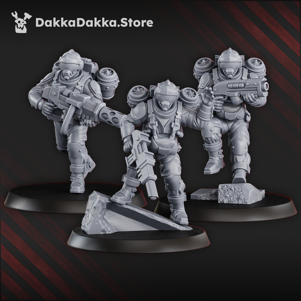 The Phaeton Special Forces Vanguard - Phaeton Special Forces Unit (Preasembled) by Dakka Dakka