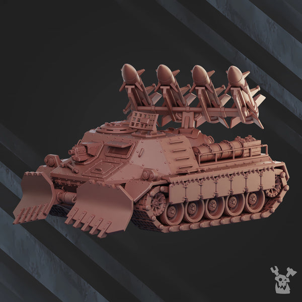 Frostborn Division - Self Propelled Rocket Launcher Red Chernenko RC-985 by Dakka Dakka