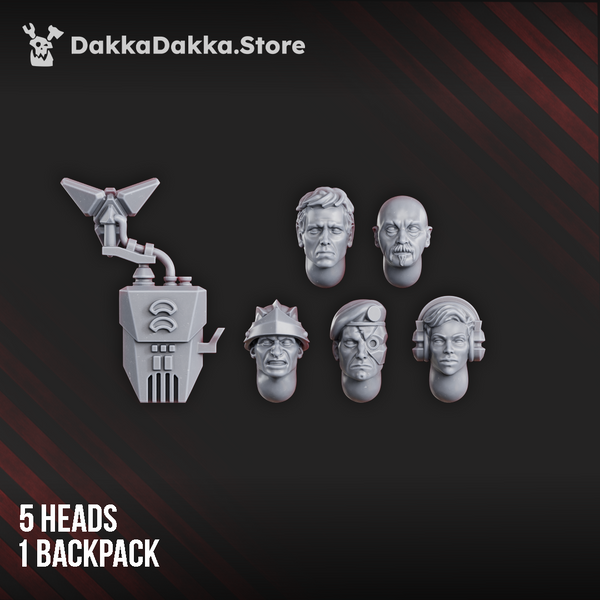 The Phaeton Special Forces Vanguard - Phaeton Special Forces Master Squad (Build Kit) by Dakka Dakka