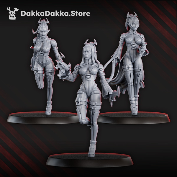 Dark Alvs - Witches of the Alves Night Raiders by Dakka Dakka