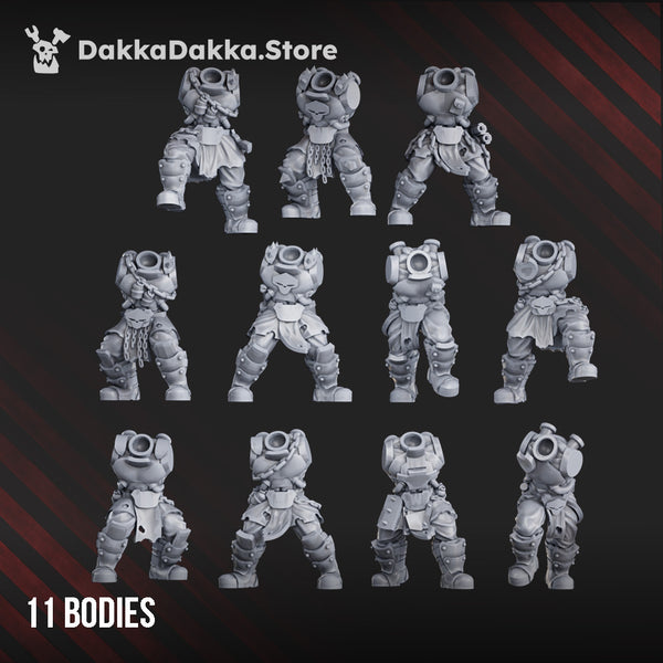 Rock Head Gangs - Colossus Squad (Build Kit) by Dakka Dakka