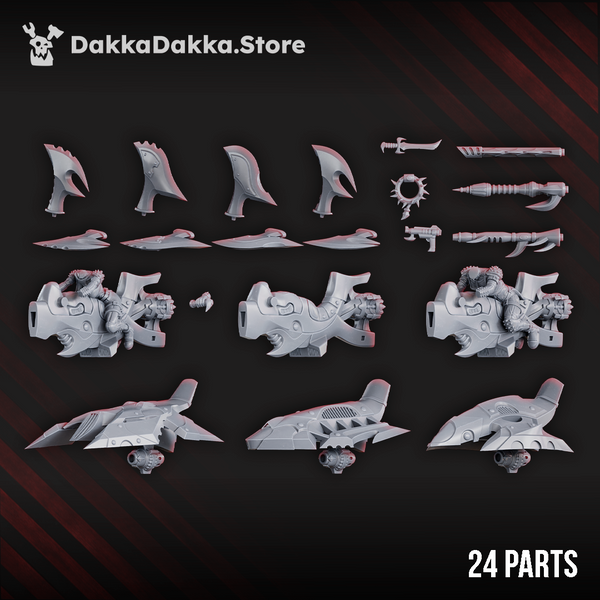 Dark Alvs - Turbo Bike Riders by Dakka Dakka