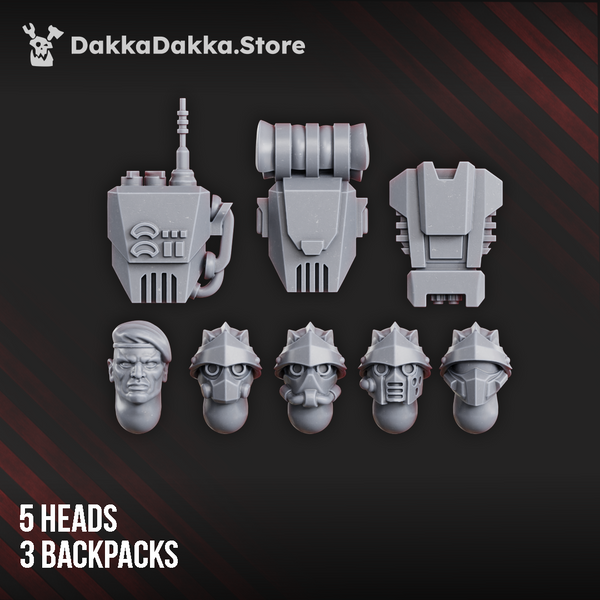 The Phaeton Special Forces Vanguard - Phaeton Guard Special Forces (Build Kit) by Dakka Dakka