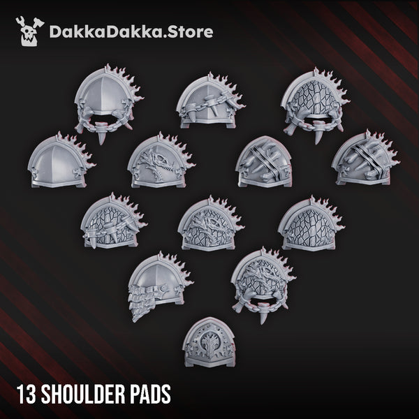Fire Lizards - Dragon Armor Squad (Build Kit) by Dakka Dakka