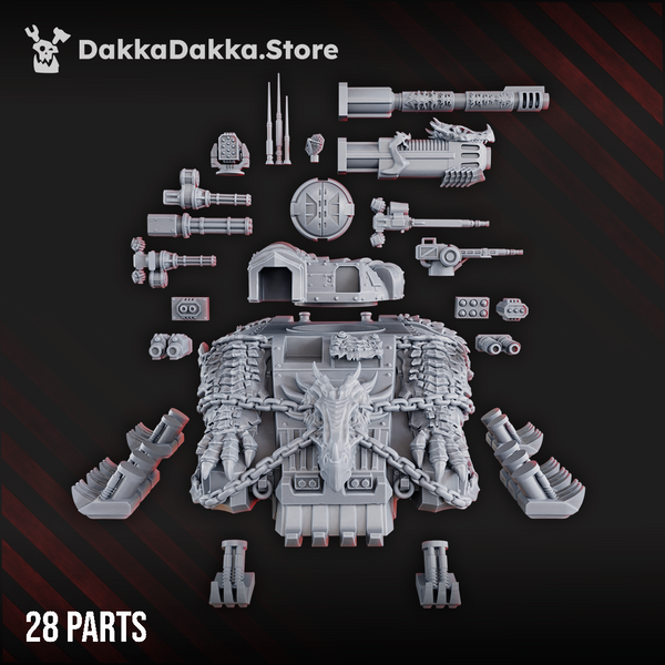 Fire Lizards - Heavy Hover Tank by Dakka Dakka