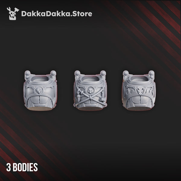 Space Knights - Ignisaurus Clan Destroyers (Build Kit) by Dakka Dakka