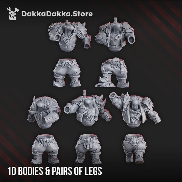 Green Porkaz Horde - Poraz Grorks (Build Kit) by Dakka Dakka