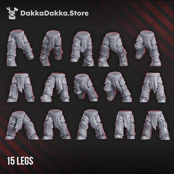 Space Knights - Ignisaurus Clan Warriors Storm Squad With Jetpacks (Build Kit) by Dakka Dakka