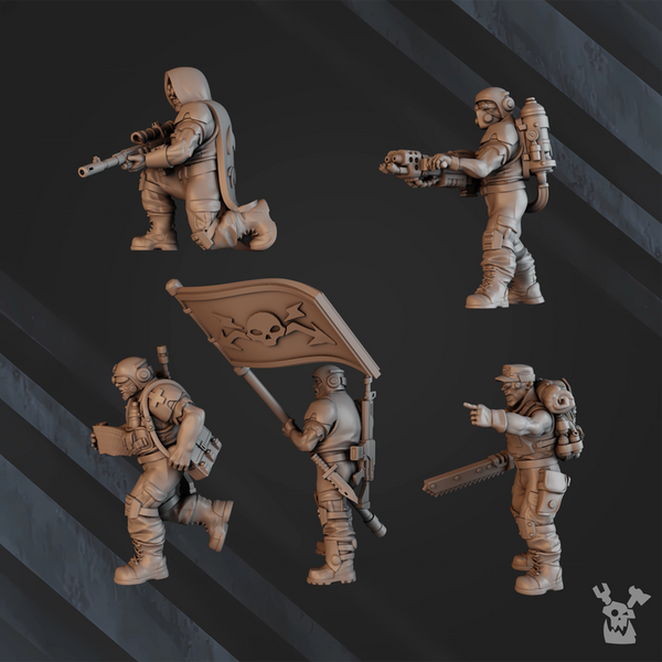 Regius Guard - Green Hell Division Lead Detachment by Dakka Dakka