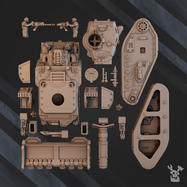 Regius Guard - Battle Tank Lethal Rage LR-6 by Dakka Dakka