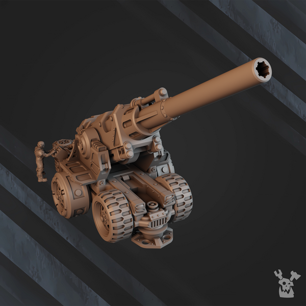 Regius Guard - Heavy Artillery  Mount with Earthquaker Cannon & Gorgon Siege Gun by Dakka Dakka