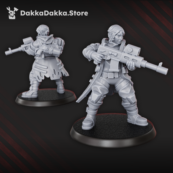 The Alcat Rats Penal Vanguard - The Alcat Rats Infantry Squad (Preassembled) by Dakka Dakka