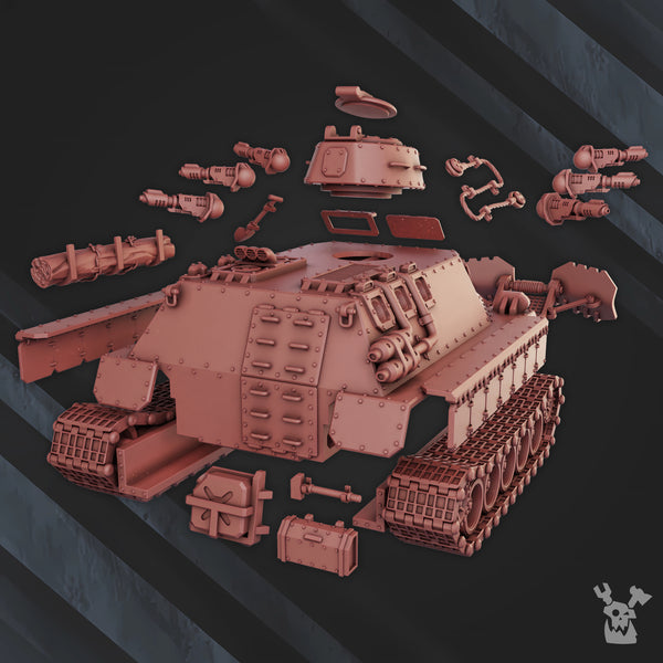 Frostborn Division - Arctic Hammer APC by Dakka Dakka