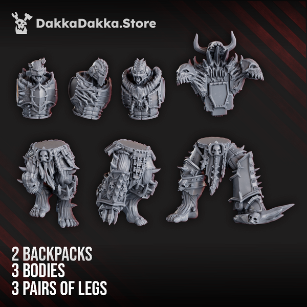 Gorelords - Cursed Bone Shredders Squad (Build Kit) by Dakka Dakka