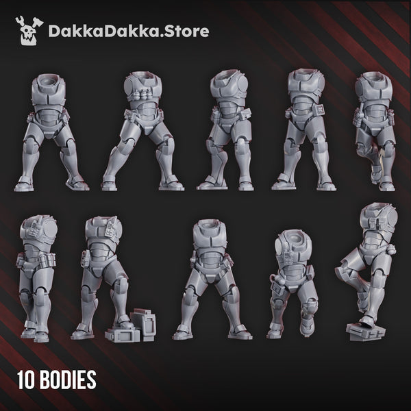 Rock Head Gangs - Doomsday Lab Killers (Build Kit) by Dakka Dakka