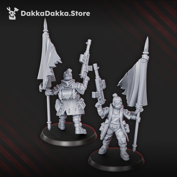 The Alcat Rats Penal Vanguard - The Alcat Rats Master Squad (Preassembled) by Dakka Dakka