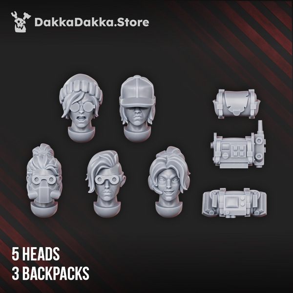 The Alcat Rats Penal Vanguard - The Alcat Rats Master Squad (Build Kit) by Dakka Dakka