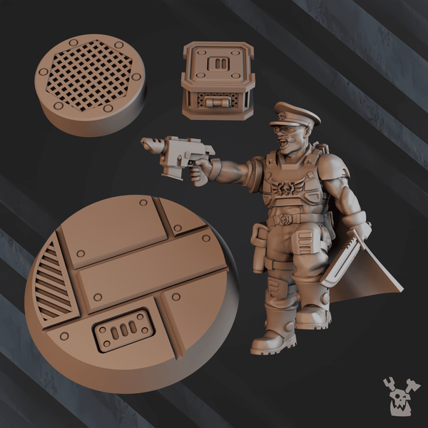 Regius Guard - GHD Tank Commander George Whizbank Dillon by Dakka Dakka