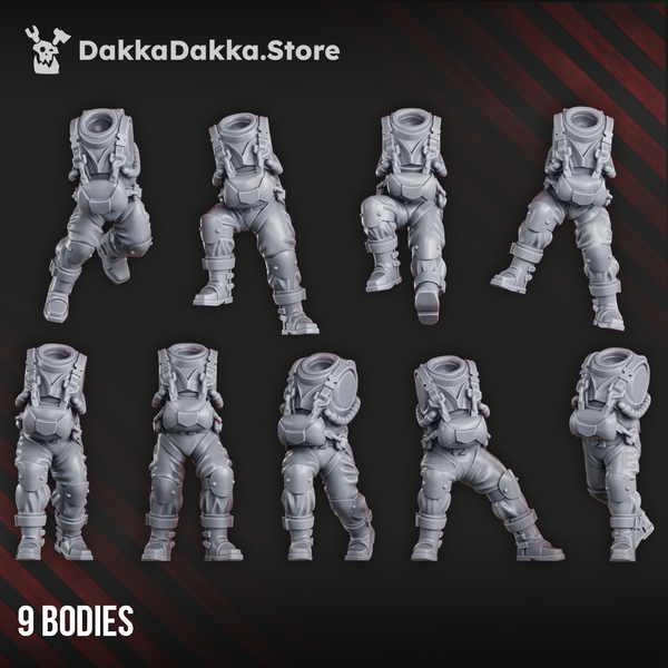 The Phaeton Special Forces Vanguard - Phaeton Special Forces Unit (Build Kit) by Dakka Dakka