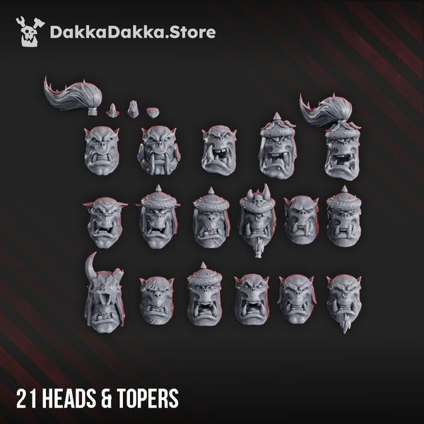 Green Porkaz Horde - Porkaz Boyz (Build Kit) by Dakka Dakka