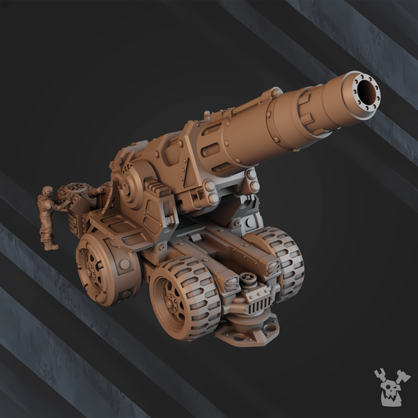Regius Guard - Heavy Artillery  Mount with Earthquaker Cannon & Gorgon Siege Gun by Dakka Dakka