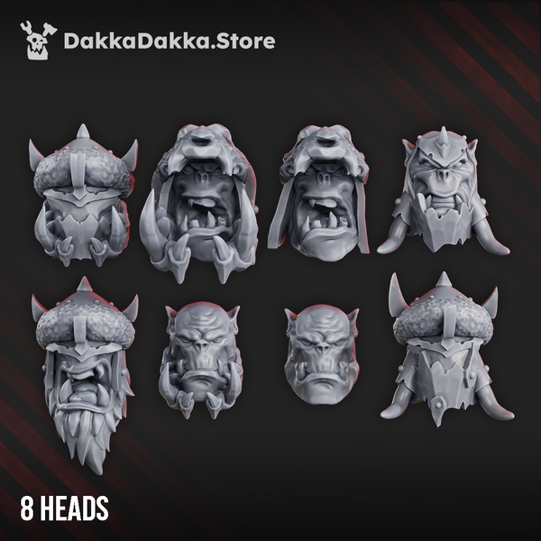 Green Porkaz Horde - Poraz Grorks (Build Kit) by Dakka Dakka